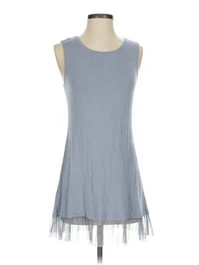 Pre-owned Logo Layers Casual Dress In Gray