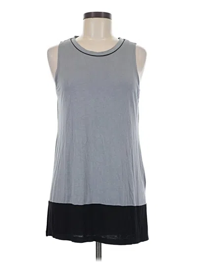 Pre-owned Logo Layers Casual Dress In Gray