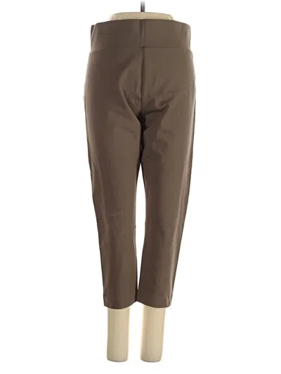 Pre-owned Logo Layers Casual Pants In Brown