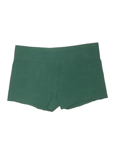 Pre-owned Logo Layers Shorts In Green