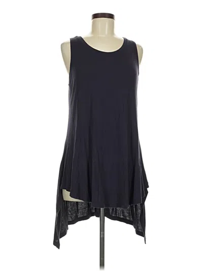 Pre-owned Logo Layers Sleeveless T-shirt In Blue