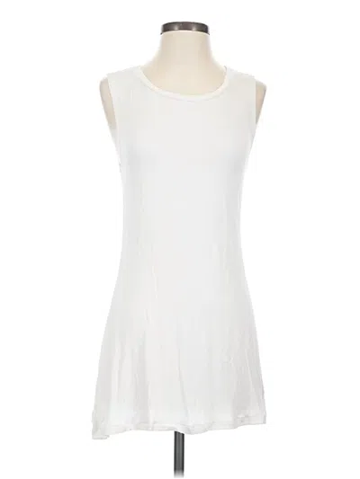 Pre-owned Logo Layers Sleeveless T-shirt In Ivory