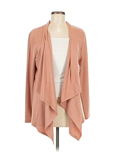 Pre-owned Logo Lounge Cardigan Sweater In Brown