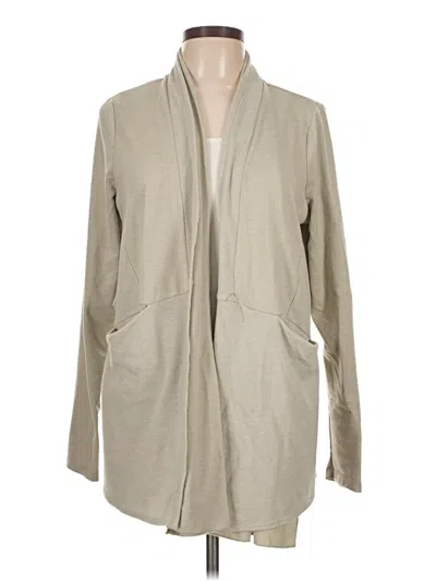 Pre-owned Logo Lounge Cardigan Sweater In Brown