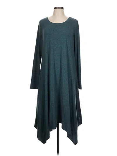 Pre-owned Logo Lounge Casual Dress In Blue