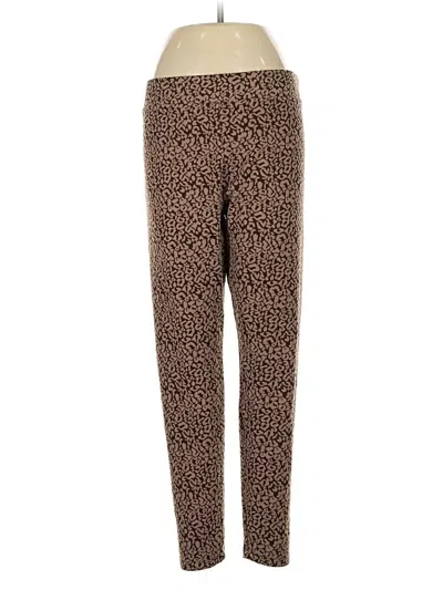 Pre-owned Logo Lounge Casual Pants In Brown