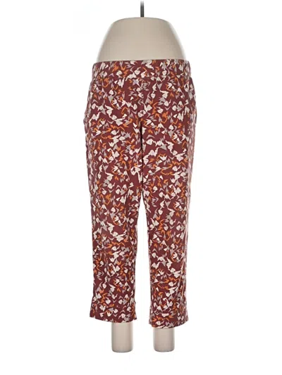 Pre-owned Logo Lounge Casual Pants In Red