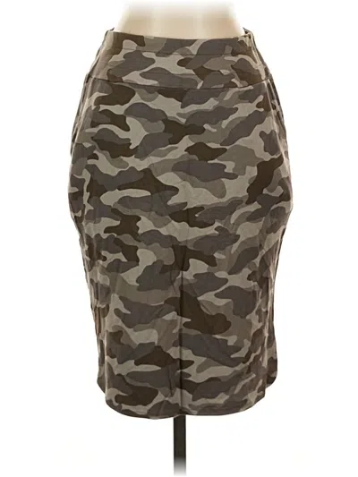 Pre-owned Logo Lounge Casual Skirt In Brown