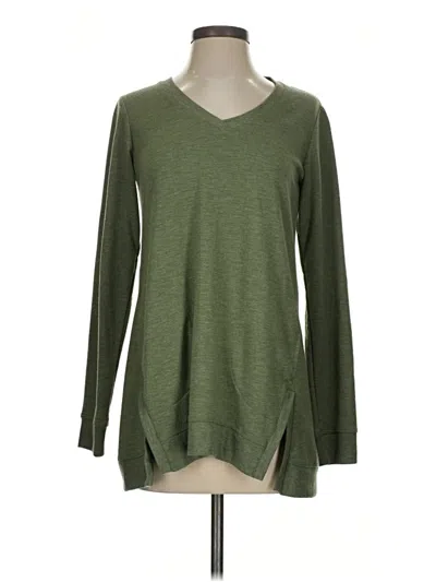 Pre-owned Logo Lounge Fleece Jacket In Green