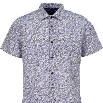 Loh Dragon George Geo Laser Cut Shirt In Gray