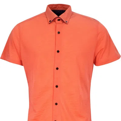 Loh Dragon Tobias Merino Shirt In Orange
