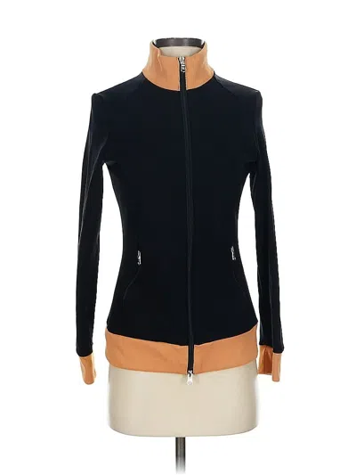 Pre-owned Lohla Sport Cardigan Sweater In Black