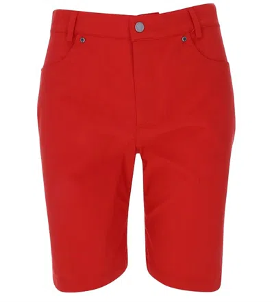 Lohla Sport Women's 5 Pocket Very Mid Short In Red