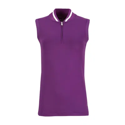Lohla Sport Women's Maddie Sleeveless Top In Purple Sky