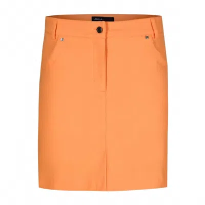 Lohla Sport Women's Stellar Stretch Skort 17" In Sunrise In Pink