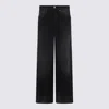 Lois Black Denim Cotton Jeans In Black