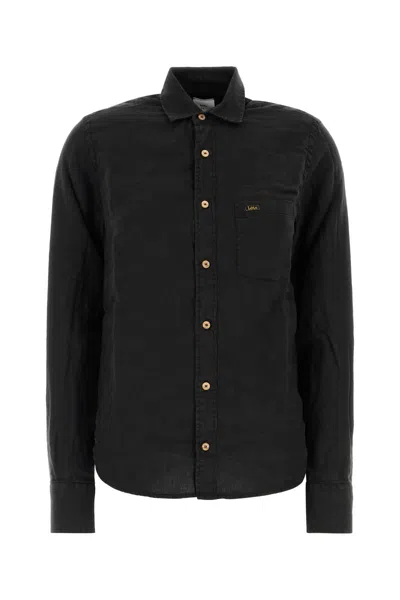Lois Black Linen Lucas Shirt