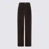 Lois Brown Cotton Jeans In Brown
