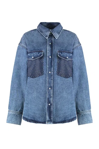 Lois Camicia Mia In Denim In Blue