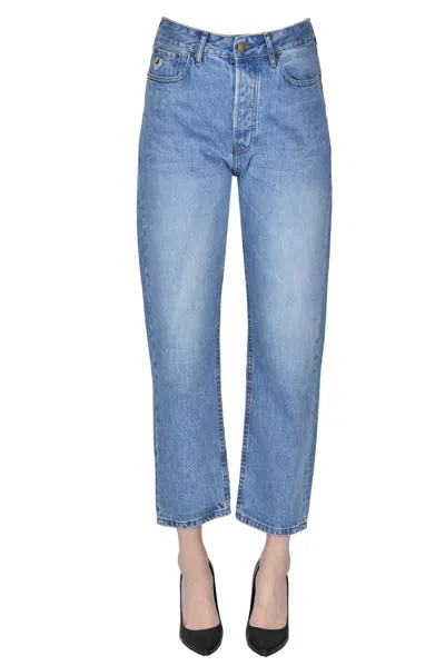 Lois Dana Dad Fit Jeans In Blue