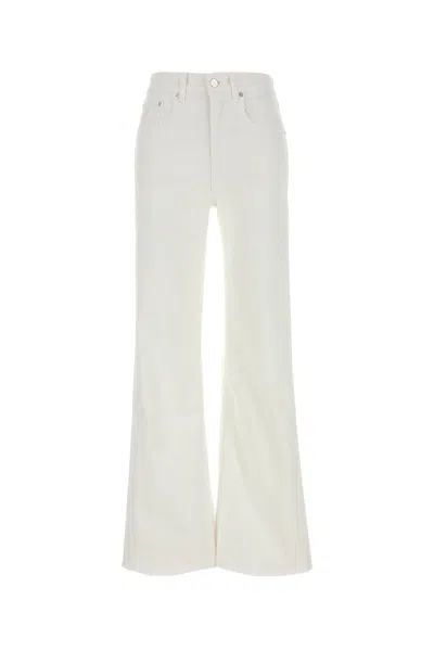 LOIS LOIS WHITE STRETCH DENIM JEANS