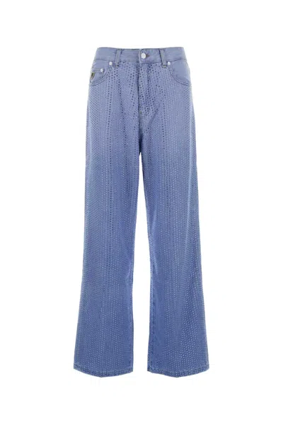 Lois Embellished Denim Asha Jeans In Blue