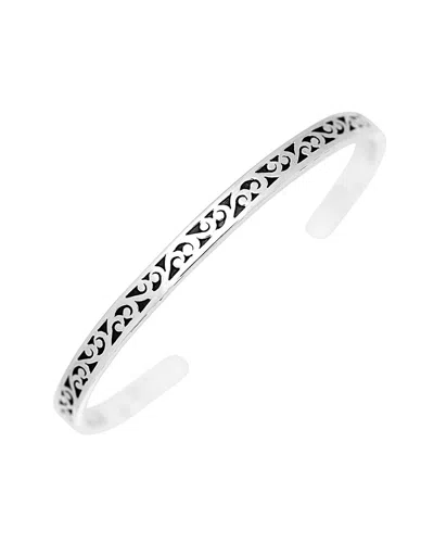 Lois Hill Silver Cuff In Gray