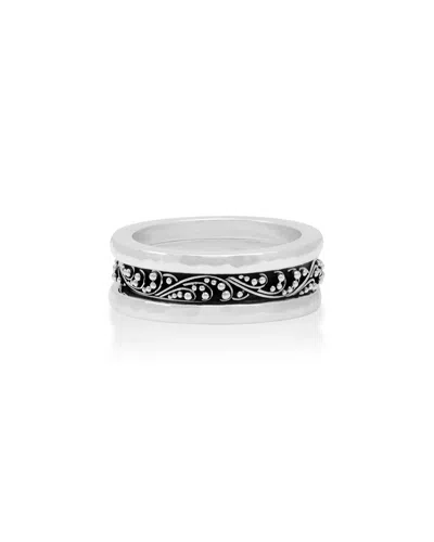 Lois Hill Silver Hammered Ring