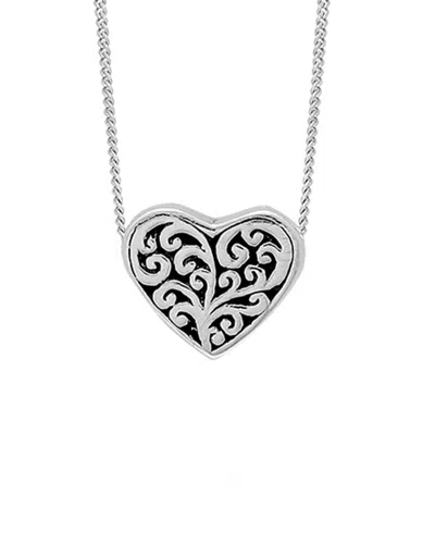 Lois Hill Silver Necklace In Metallic