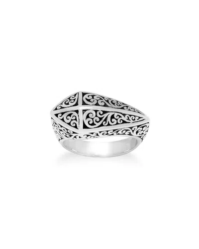 LOIS HILL LOIS HILL SILVER PYRAMID RING