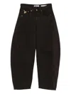 Lois Jeans Denim Wide-leg Jeans In Black