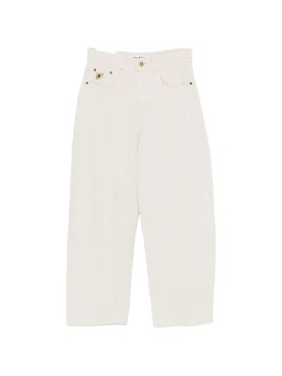 Lois Jeans Baloon Beige Dali  In White