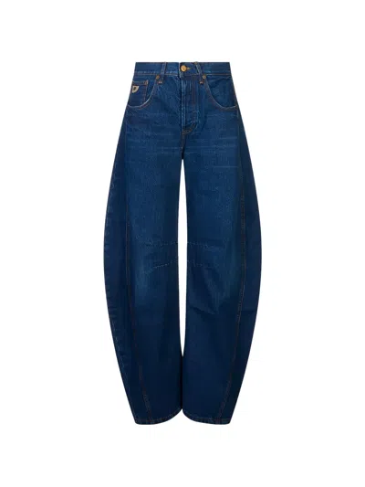 Lois Jeans Barrel-leg Jeans In Blue