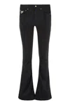 Lois Jeans Raval-16 Flared Trousers In Black