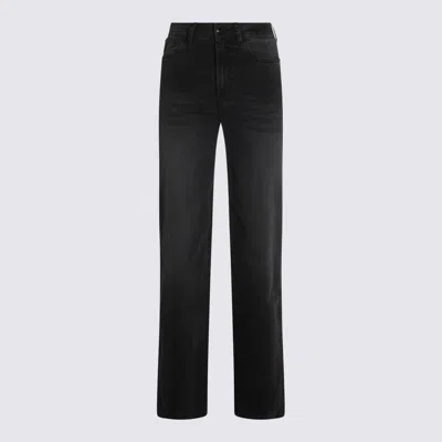 LOIS JEANS LOIS JEANS BLACK COTTON DENIM JEANS