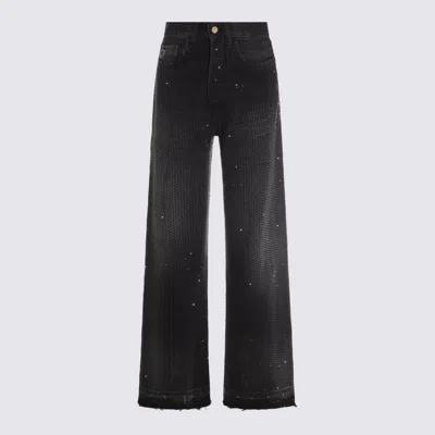 Lois Jeans Black Stone Denim Cotton Jeans