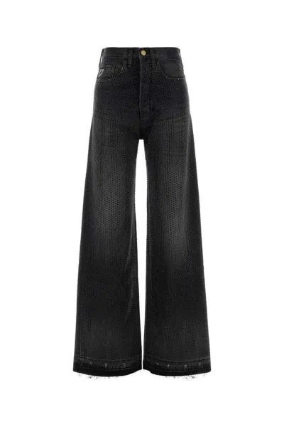 Lois Jeans Black Stone Denim Cotton Jeans