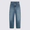 Lois Jeans Blue Cotton Denim Jeans In Blue