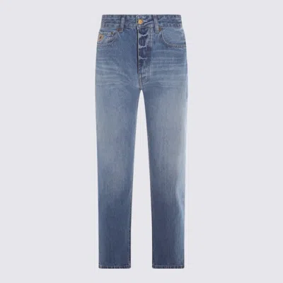 Lois Jeans Blue Dana Cotton Jeans In Clipped Summer Stone
