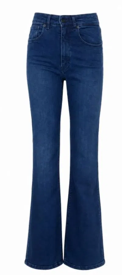 Lois Jeans Blue Flared Cut Jeans