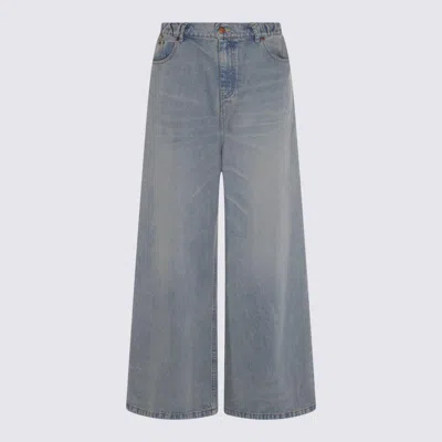 Lois Jeans Blue Grey Cotton Jeans