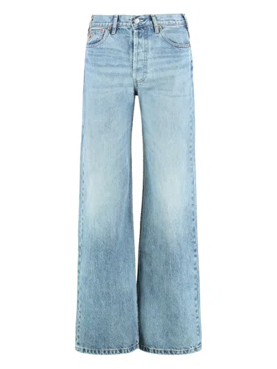 LOIS JEANS BUTTON-FASTENING JEANS