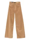 Lois Jeans Button Fly Trousers In Neutral