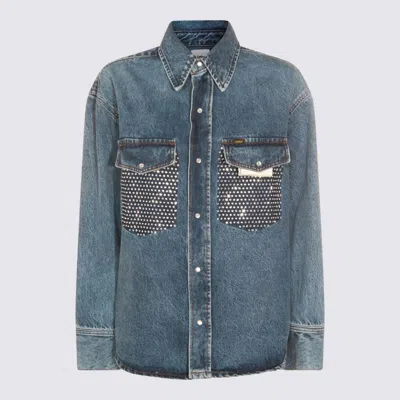 Lois Jeans Camicie Occlusion Stones In Blue