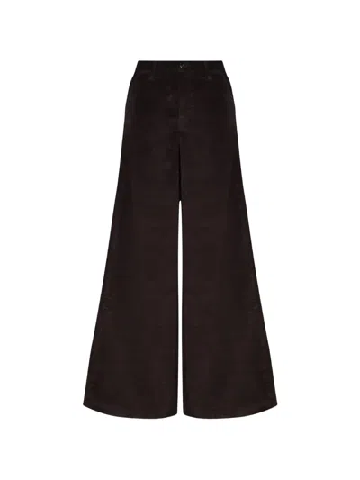 Lois Jeans Corduroy Palazzo Pants In Brown