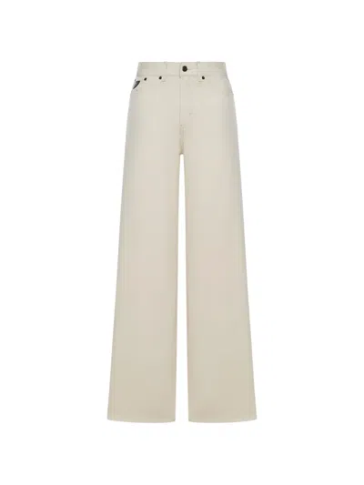 Lois Jeans Cotton Straight Jeans In Neutral