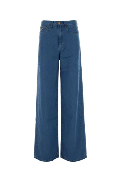 Lois Denim Wide-leg Jeans In Blue