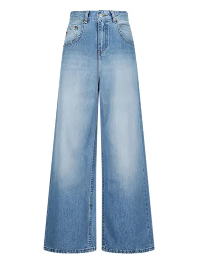 Lois Jeans Distressed Denim Jeans In Blue