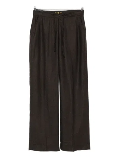Lois Jeans Drawstring Pocket Trousers In Brown
