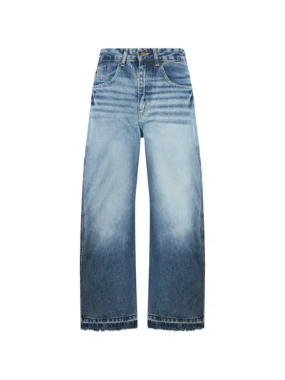Lois Jeans Faded Frayed-hem Jeans In Multi